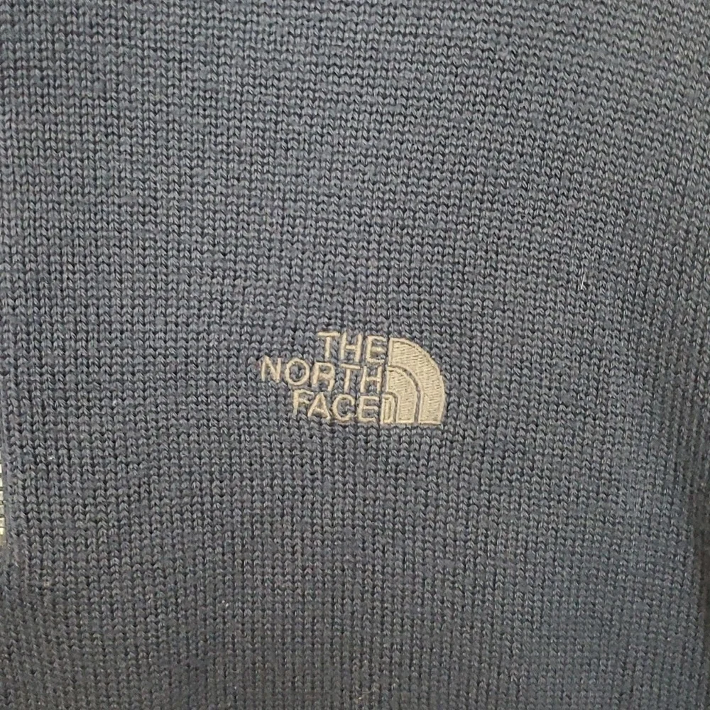 The North Face A5 Series Men's Knit Blue 3/4 Zipper Sweater Pullover Size M